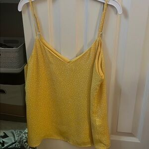 Yellow Sleeveless Top
